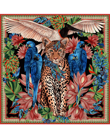 Pañuelo Pantanal - Twill de Seda/ 90x90 - Scarfme | Bufandas, Pañuelos, Chales, Turbantes