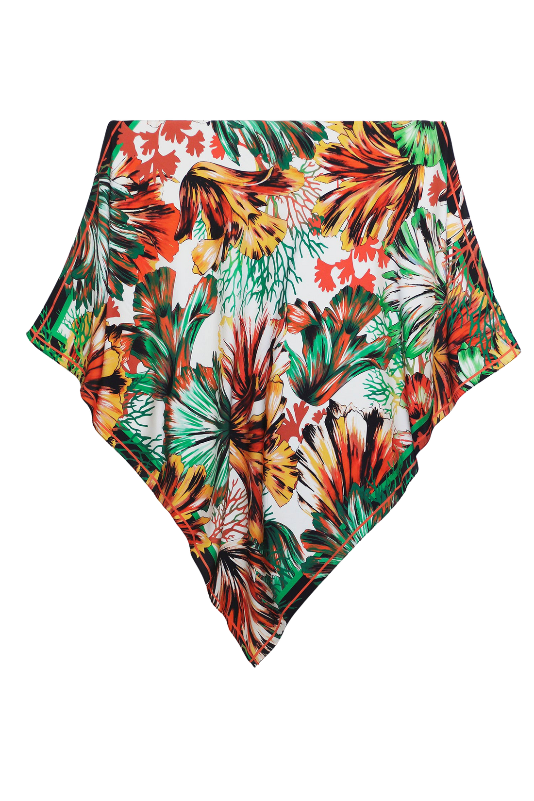 Pañuelo Pétalas- Satén de Seda/ 100x100 - Scarfme | Bufandas, Pañuelos, Chales, Turbantes