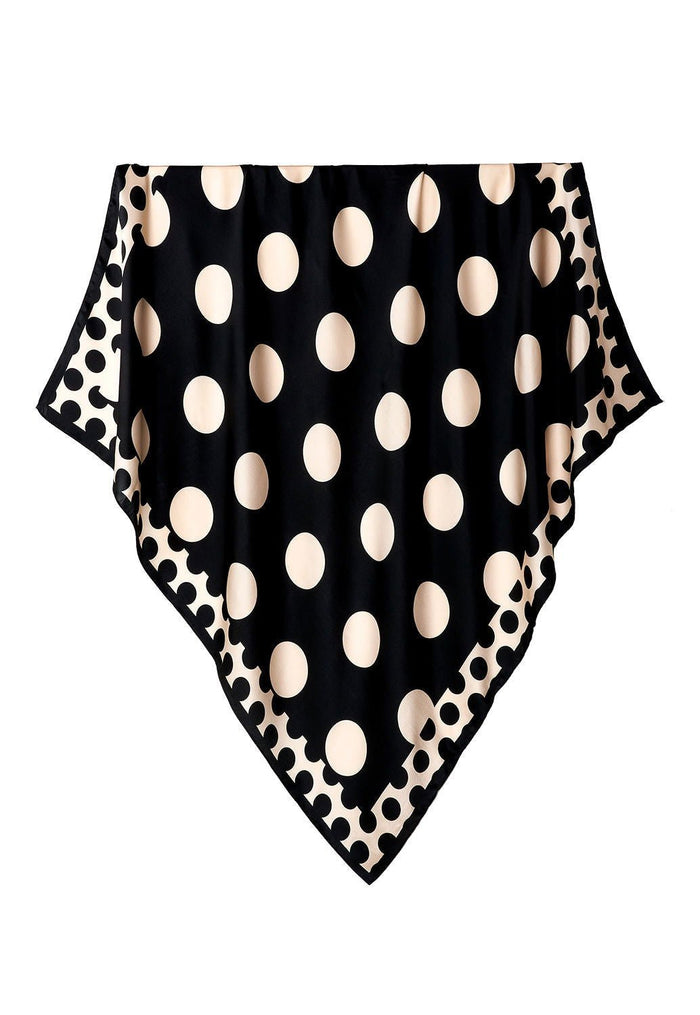 Pañuelo Poá- Satén de Seda/ 100x100 - Scarfme | Bufandas, Pañuelos, Chales, Turbantes