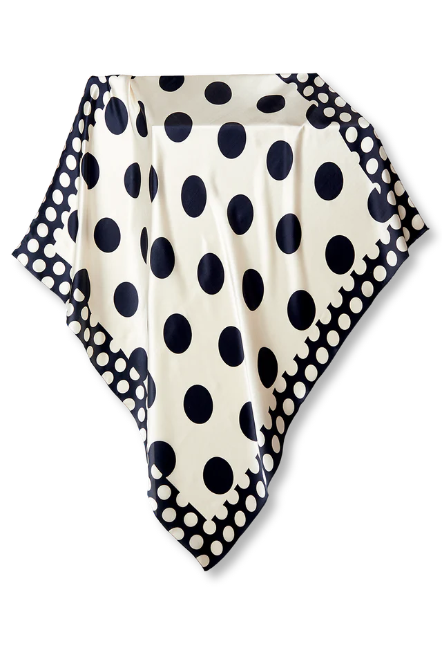 Pañuelo Poá- Satén de Seda/ 100x100 - Scarfme | Bufandas, Pañuelos, Chales, Turbantes