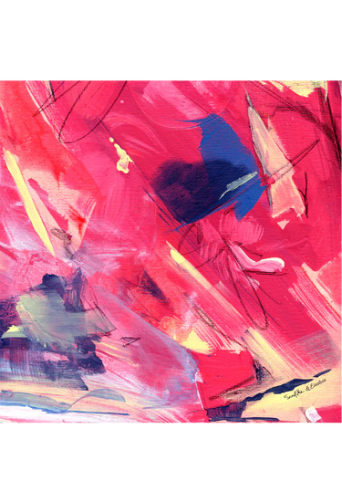 Pañuelo Submersa- Satén de Seda/ 40x40