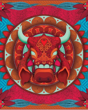 Pañuelo Touro- Twill de Seda/ 50x50 - Scarfme | Bufandas, Pañuelos, Chales, Turbantes