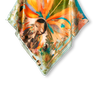 Pañuelo Guardiã da Floresta - Satén de Seda/ 65x65 - Scarfme | Bufandas, Pañuelos, Chales, Turbantes