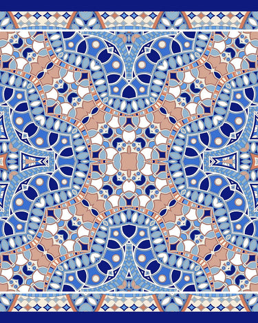 Pañuelo Vitral Pucci - Satén de Poliéster/ 90x90 - Scarfme | Bufandas, Pañuelos, Chales, Turbantes