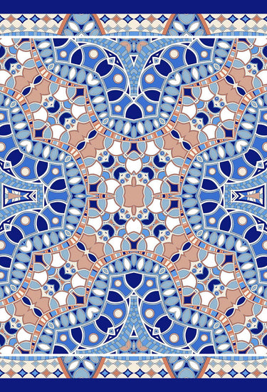 Pañuelo Vitral Pucci - Satén de Poliéster/ 90x90 - Scarfme | Bufandas, Pañuelos, Chales, Turbantes