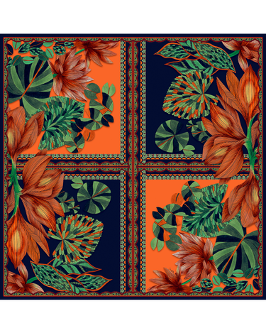 Max Pañuelo Camalote- Mousseline de Seda/ 130x130 - Scarfme | Bufandas, Pañuelos, Chales, Turbantes