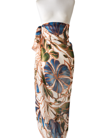 Max Pañuelo Marble Flowers - Mousseline de Seda/ 130x130 - Scarfme | Bufandas, Pañuelos, Chales, Turbantes