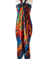 Pareo Amazonía Indígena - Satén de Seda/ 130x200 - Scarfme | Bufandas, Pañuelos, Chales, Turbantes