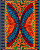 Pareo Amazonía Indígena - Satén de Seda/ 130x200 - Scarfme | Bufandas, Pañuelos, Chales, Turbantes