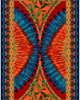 Pareo Amazonía Indígena - Viscose/ 130x200 - Scarfme | Bufandas, Pañuelos, Chales, Turbantes