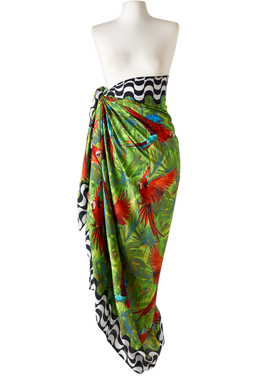 Pareo Arara Río - Viscose/ 130x200 - Scarfme | Bufandas, Pañuelos, Chales, Turbantes