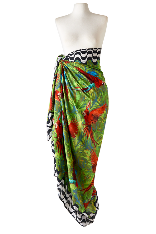Pareo Arara Río - Viscose/ 130x200 - Scarfme | Bufandas, Pañuelos, Chales, Turbantes