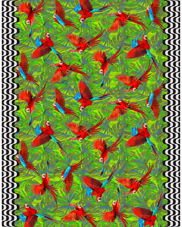 Pareo Arara Río - Viscose/ 130x200 - Scarfme | Bufandas, Pañuelos, Chales, Turbantes