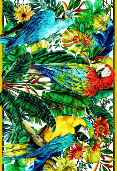 Pareo Araras do Brasil - Viscose/ 130x200 - Scarfme | Bufandas, Pañuelos, Chales, Turbantes