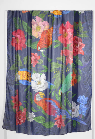 Pareo Araras- Georgete de Poliester/ 130x200 - Scarfme | Bufandas, Pañuelos, Chales, Turbantes