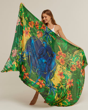 Pareo Brasil Tropical - Viscose/ 130x200 - Scarfme | Bufandas, Pañuelos, Chales, Turbantes