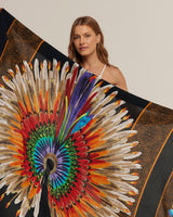 Pareo Cocar Clássico- Satén de Seda/130x200 - Scarfme | Bufandas, Pañuelos, Chales, Turbantes