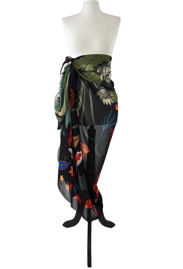 Pareo Cornélia- Georgete de Poliester/ 130x200 - Scarfme | Bufandas, Pañuelos, Chales, Turbantes