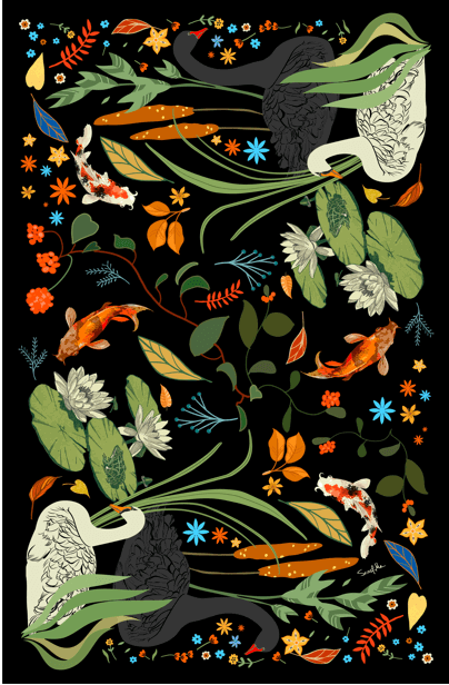 Pareo Cornélia- Georgete de Poliester/ 130x200 - Scarfme | Bufandas, Pañuelos, Chales, Turbantes