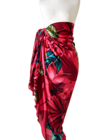 Pareo Flor Flamingo- Viscose/ 130x200 - Scarfme | Bufandas, Pañuelos, Chales, Turbantes