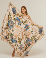 Pareo Marble Flowers- Viscose/ 130x200 - Scarfme | Bufandas, Pañuelos, Chales, Turbantes