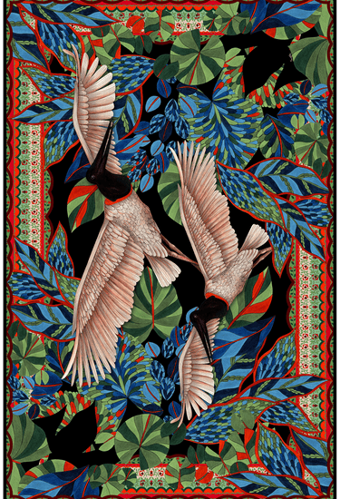 Pareo Patanal- Satén de Seda/ 130x200 - Scarfme | Bufandas, Pañuelos, Chales, Turbantes