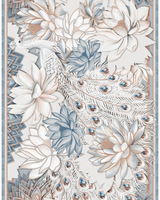 Pareo Peacock Glow- Satén de Seda/ 130x200 - Scarfme | Bufandas, Pañuelos, Chales, Turbantes