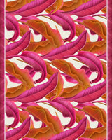 Pareo Pink Folhagem- Georgete de Poliester/ 130x200 - Scarfme | Bufandas, Pañuelos, Chales, Turbantes