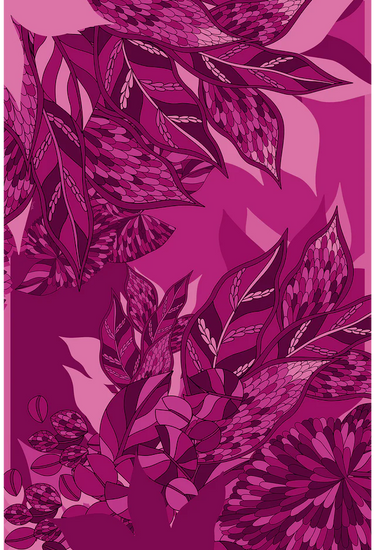 Pareo Ramos de Purpura - Georgete de Poliester/ 130x200 - Scarfme | Bufandas, Pañuelos, Chales, Turbantes