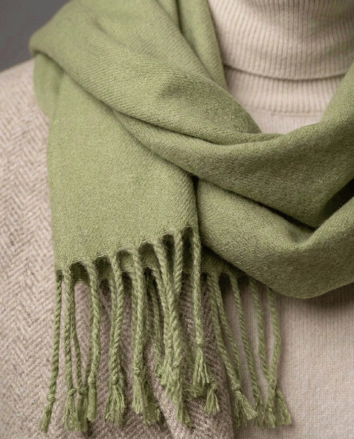 Pashmina de Viscosa Té Verde - Scarfme | Bufandas, Pañuelos, Chales, Turbantes