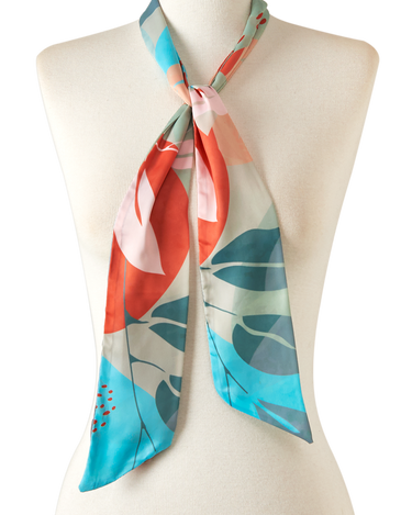 Folhas Minimalist 04/21 - Scarfme | Bufandas de Seda