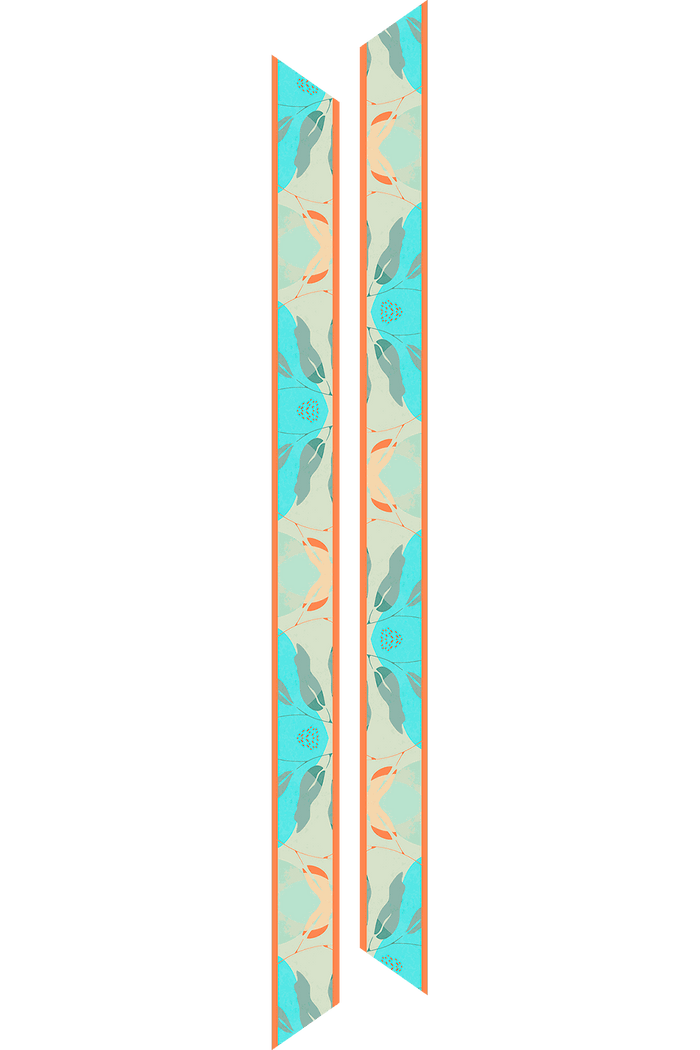Folhas Minimalist 04/21 - Scarfme | Bufandas de Seda