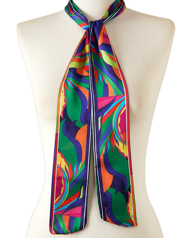 Twilly Neiva- Satén de Poliester/ 8x130 - Scarfme | Bufandas, Pañuelos, Chales, Turbantes