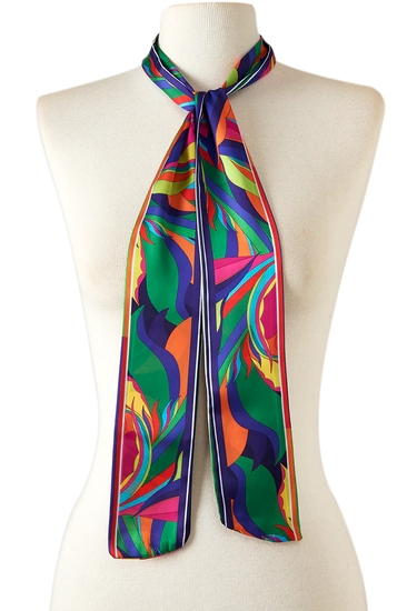 Twilly Neiva- Satén de Poliester/ 8x130 - Scarfme | Bufandas, Pañuelos, Chales, Turbantes