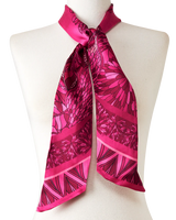 Twilly Ramos de Púrpura - Satén de Poliéster/ 8x130 - Scarfme | Bufandas, Pañuelos, Chales, Turbantes