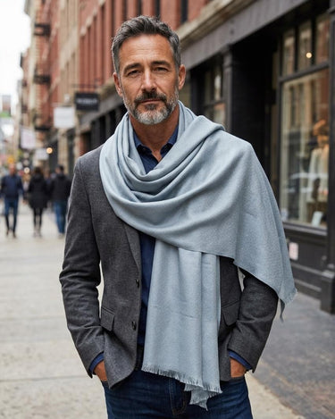 Cashmere Diamante Gris / 70x200 - Scarfme | Bufandas, Pañuelos, Chales, Turbantes
