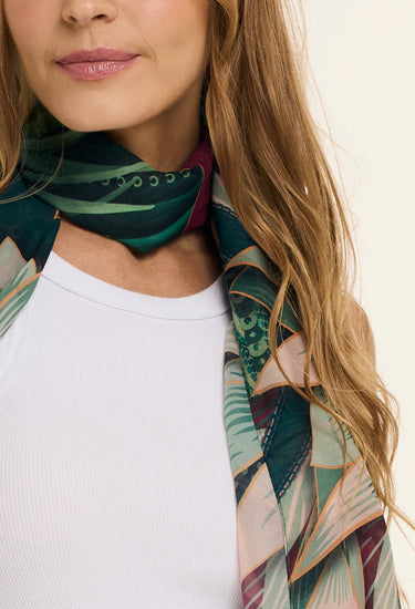 Chal Alegoria - Mousseline de Poliéster/ 45x210 - Scarfme | Bufandas, Pañuelos, Chales, Turbantes