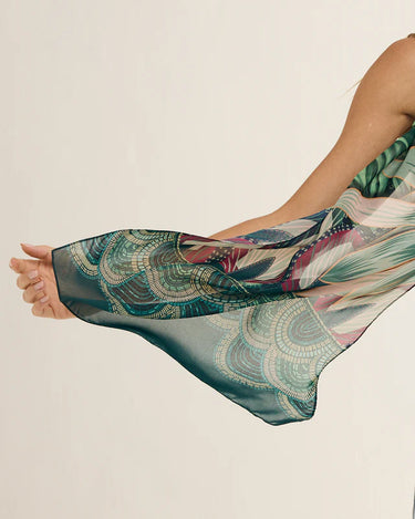 Chal Alegoria - Mousseline de Poliéster/ 45x210 - Scarfme | Bufandas, Pañuelos, Chales, Turbantes