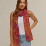Chal Flor de Poder- Mousseline de Poliester/ 45x210 - Scarfme | Bufandas, Pañuelos, Chales, Turbantes