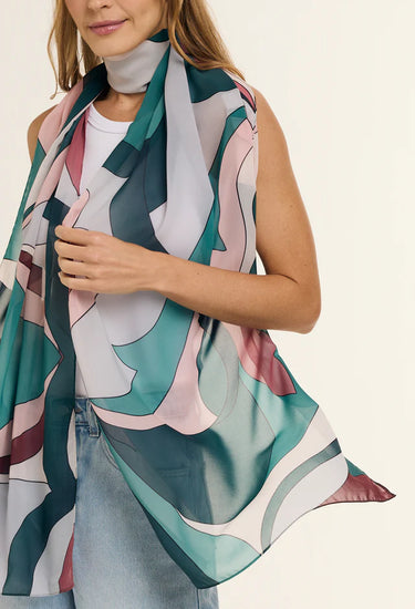 Chal Flow - Mousseline de Poliéster/ 45x210 - Scarfme | Bufandas, Pañuelos, Chales, Turbantes