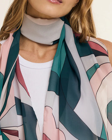 Chal Flow - Mousseline de Poliéster/ 45x210 - Scarfme | Bufandas, Pañuelos, Chales, Turbantes