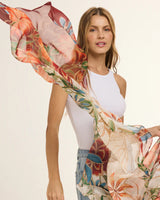 Chal Marble Flowers- Mousseline de Seda/ 60x210 - Scarfme | Bufandas, Pañuelos, Chales, Turbantes