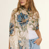 Chal Marble Flowers- Mousseline de Seda/ 60x210 - Scarfme | Bufandas, Pañuelos, Chales, Turbantes