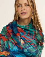 Chal Mata Atlantica- Mousseline de Seda/ 60x210 - Scarfme | Bufandas, Pañuelos, Chales, Turbantes