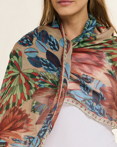 Chal Pantanal- Mousseline de Seda/ 60x210 - Scarfme | Bufandas, Pañuelos, Chales, Turbantes