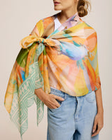 Chal Força da Mata- Mousseline de Seda/ 60x210 - Scarfme | Bufandas, Pañuelos, Chales, Turbantes