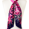 Twilly Pink Purple- Satén de Poliester/ 8x130 - Scarfme | Bufandas, Pañuelos, Chales, Turbantes