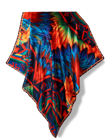 Max Pañuelo Amazonía Étnico- Mousseline de Seda/ 130x130 - Scarfme | Bufandas, Pañuelos, Chales, Turbantes