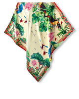 Pañuelo Aves - Twill de Seda/ 90x90 - Scarfme | Bufandas, Pañuelos, Chales, Turbantes