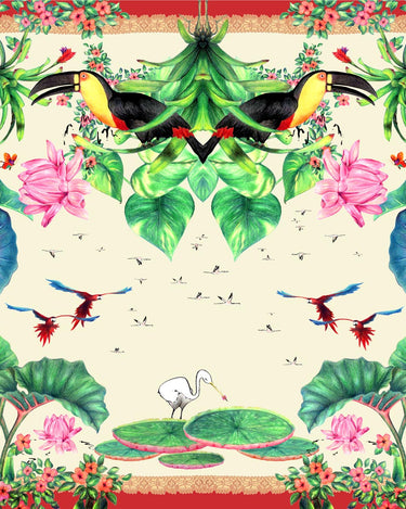 Pañuelo Aves - Twill de Seda/ 90x90 - Scarfme | Bufandas, Pañuelos, Chales, Turbantes